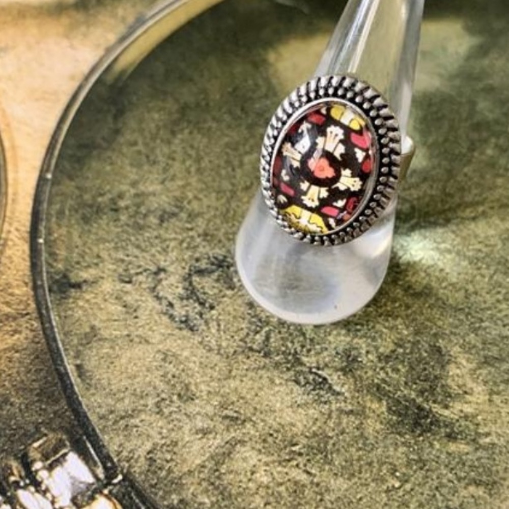 Stained Glass Ring